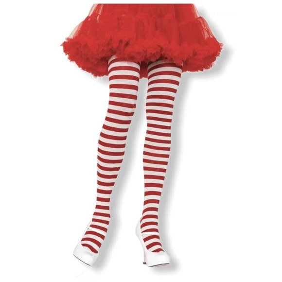 Leg Avenue Accessories - Costume Striped Tights Cosplay Adult Opaque Stockings Fantasy Stage Theatre